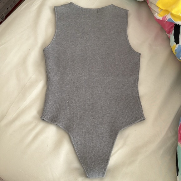 4TH RECKLESS KNIT BODYSUIT 🩶🩶NEW NO TAG - Picture 2 of 5